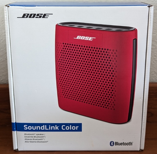 Bose SoundLink Color Red bluetooth speaker