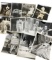 Vintage 1950'S Original Burlesque Nude Pin Up Model Risque 8x10 Black And White Photographs