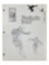 Fantastic Four Human Torch Marvel Comic Book Character Design and Bio Printers Proof