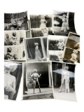 Vintage 1950'S Original Burlesque Nude Pin Up Model Risque 8x10 Black And White Photographs