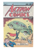 Action Comics #1 Reprint of the First Superman Feature Vintage Comic Book