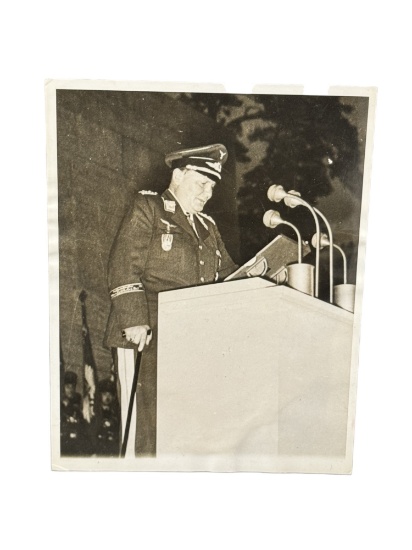 Original Press Photo Of Hermann Goring 1937