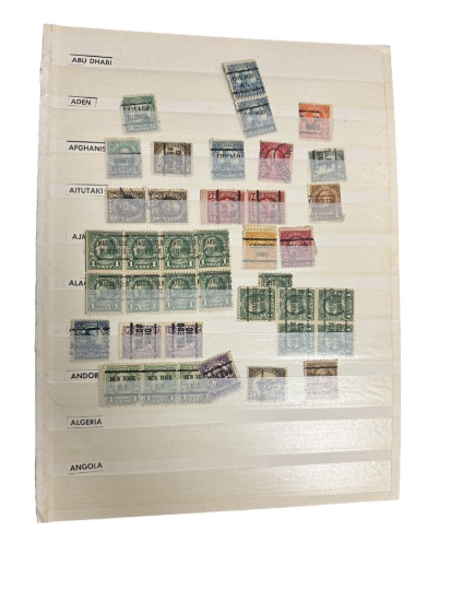 US and World Stamp Collection Lot