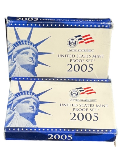 United States Mint 2005 Proof Set W/ COA  Collection Lot