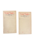 1910s Vintage Antique Yellow Kid Brucker & Boghien Cigar Receipt Tobacco Philadelphia