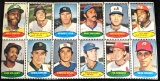 1974 Topps 12 stamp baseball card panel