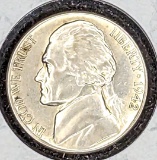 1942-S Silver Jefferson War Nickel coin