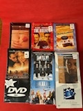 New DVDs in box John Q men in black and others