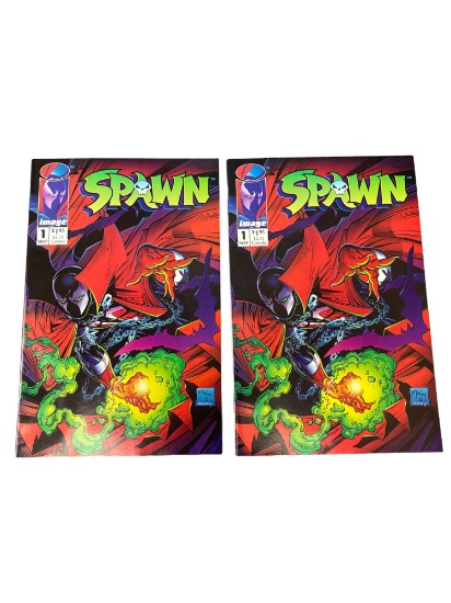 Spawn #1 Todd McFarlane Comic Book Lot
