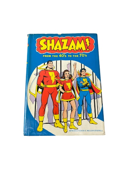 Shazam! from the 40'S to the 70'S Harmony Books 1977 Hardcover 1st Black Adam