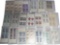 Uncirculated vintage US blocks of stamps