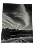 Ansel Adams | Sierra Nevada Winter Evening Print