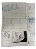 Warner Bros Original Monster in my Pocket Storyboard Animation Lot