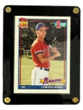 Chipper Jones Topps Rookie 1991 #333 Baseball Trading Card