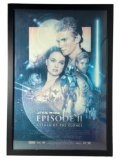 Star Wars Episode II Attack of the Clones Lucasfilms Vintage Original Poster Version B Framed