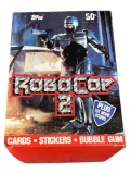 Topps 1990 Robocop 2 Card With Sticker And Gum - 35 Total Unsealed Cards