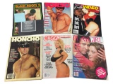 Vintage gay male interest erotic nude adult book collection lot