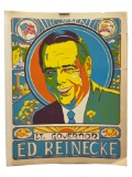 Incumbent 1970 LT. Governor Ed Reinecke Poster