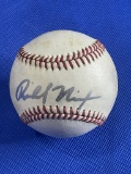President Richard Nixon, autographed baseball