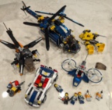 Assorted large Lego sets - assembled