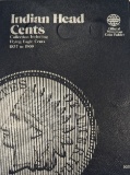 Album of Flying Eagle & Indian Head Cent coins