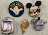 Disneyland Pin Trading pins