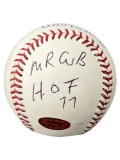 Official Game Ball Major League Baseball MLB Signed Baseball Ernie banks
