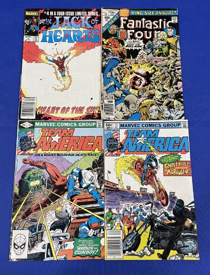 Vintage Marvel comic books
