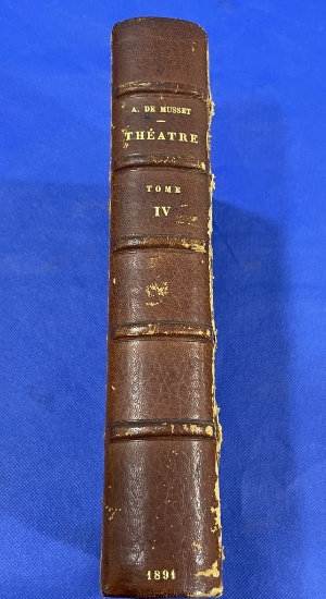 Antique book dated 1891