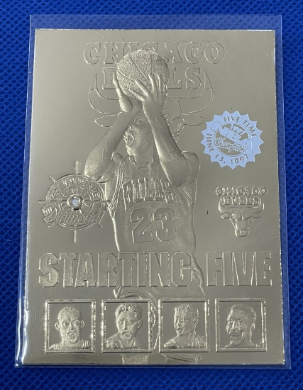 Michael Jordan Gold card 1997