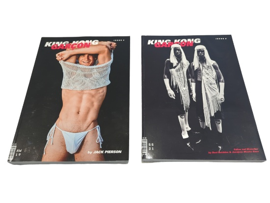 King Kong Garcon male homoerotic design books - issues 3 and 6