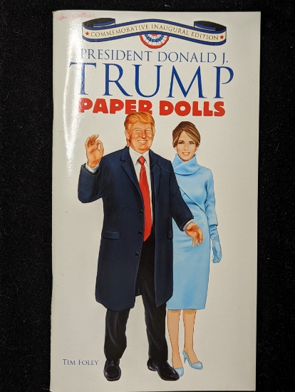 President Donald Trump Commemorative Inagural Paper Dolls