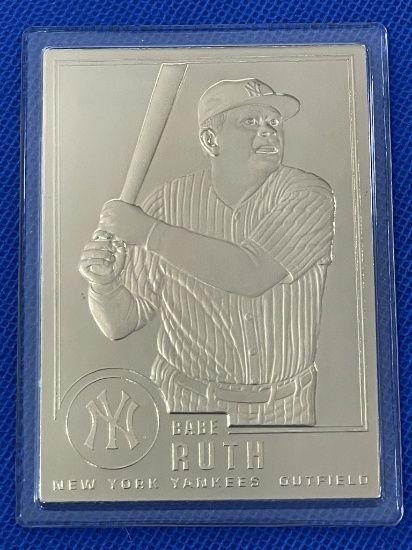 Babe Ruth gold card
