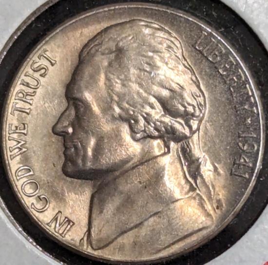 1941-S Jefferson Nickel coin