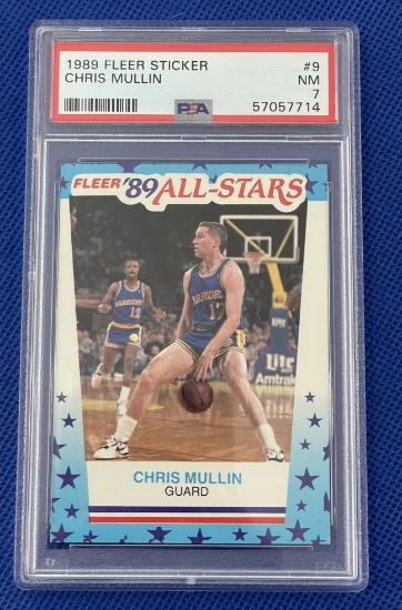 Chris Mullen 1989 Fleer Sticker
