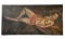VINTAGE RECLINING NUDE WOMAN OIL PAINTING ON CANVAS SIGNED
