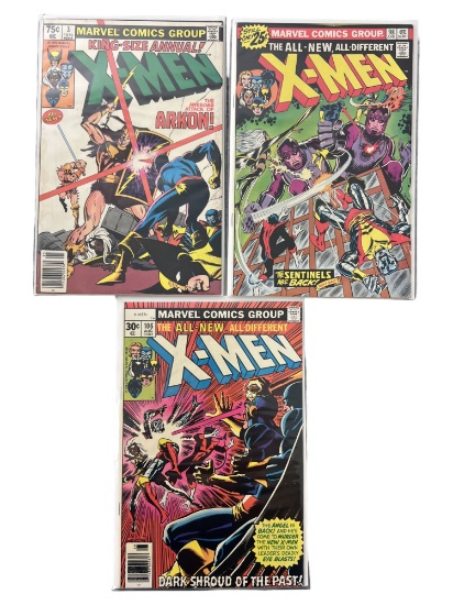 X-MEN MARVEL VINTAGE COMIC BOOK COLLECTION LOT