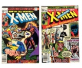X-MEN # 112 111 MARVEL VINTAGE COMIC BOOK COLLECTION LOT