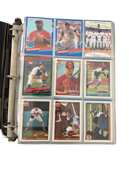 MLB Baseball 1991-1994 Trading Card Collection Binder Lot