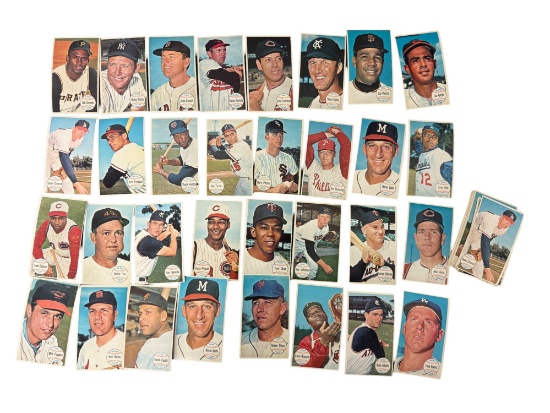 Vintage 1964 Baseball Trading Cards Clemente Mantle
