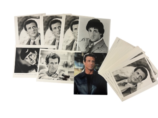 1994/95 Warner Bros Andrew Cooper 8x10 Photographs of Sylvester Stallone Collection Lot