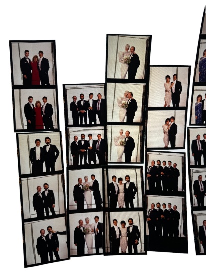 Sylvester Stallone Brigitte Nielsen Wedding Photo Negatives Lot
