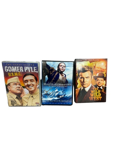 Master and Commander signed DVD, The Wild Wild West, Comer Pyle Collection Lot