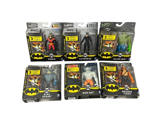 DC Spin Master Action Figure Collection Lot