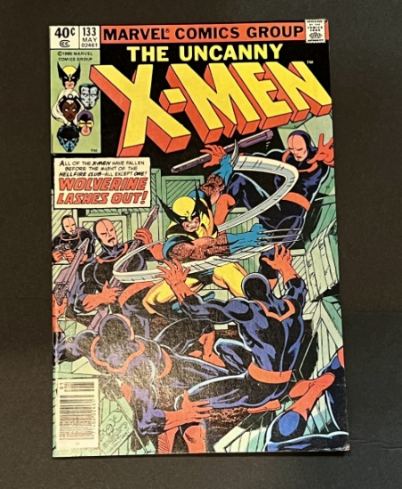 Uncanny X-Men #133 First Hellfire Knights App. 1980 Marvel Comic Book