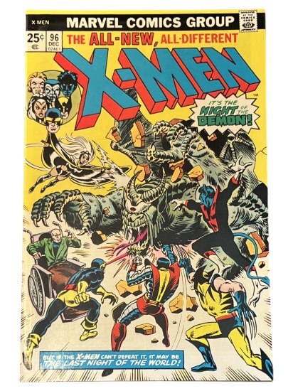 X-Men #96 Marvel 1st Moira Mactaggert Comic Book