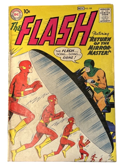 The Flash #109 DC 2nd Mirror Master Comic Book