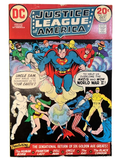 Justice League of America #107 DC Comic Book