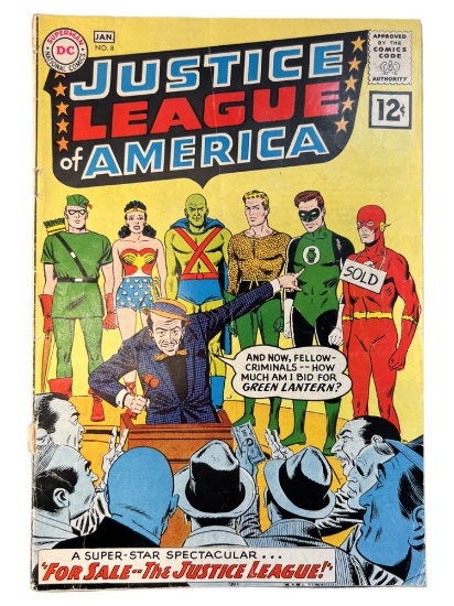 Justice League of America #8 DC Comic Book