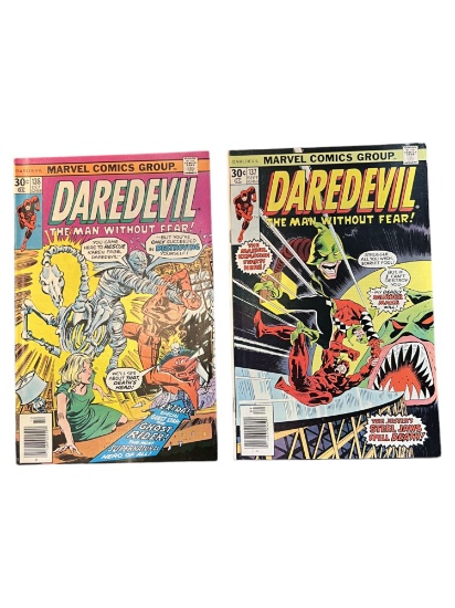 Daredevil #137 & #138 Marvel Comic Books